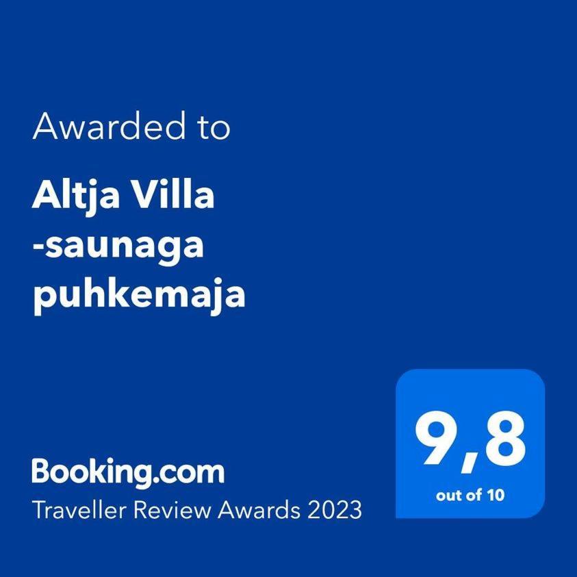 Altja Villa-Cottage With Sauna ภายนอก รูปภาพ